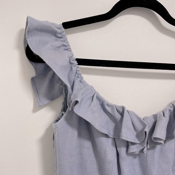 Reformation Hattie Off the shoulder linen midi dress - Picture 5 of 7